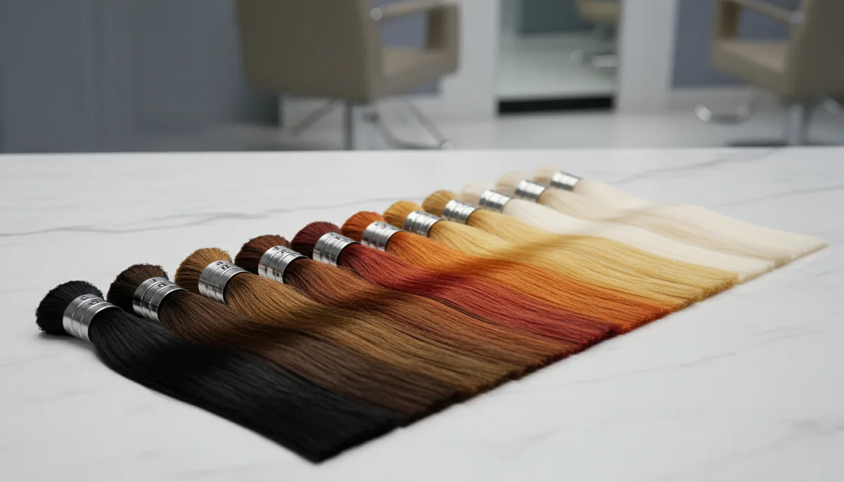 Nuancier couleur cheveux : lire les codes et choisir la bonne teinte